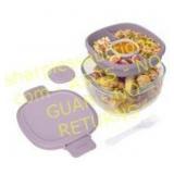 Bentgo Glass Salad Container Set