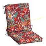 2ct Outdoor Chair Cushion 20x20, Luau Red Floral