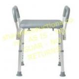 Medline Bath Bench, Adjustable Height