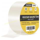 Ct7 ZWZIOO 2In x 33Ft Clear Seal Tape