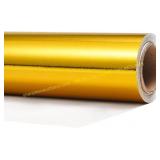 3 ct Glossy Metallic Wrapping Paper Gold PD0202G