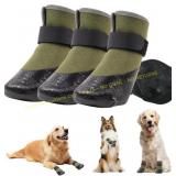 Dog Shoes - Paw Protectors, Green, Size 1
