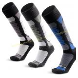 WEIERYA Ski Socks 2-Pack Merino Wool