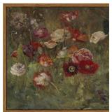 2ct InSimSea Flower Square Framed Canvas