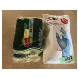 Deal worthy Gloves & 2X Scotchbrite Sponges