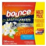 Bounce Mega Dryer Sheets, Outdoor Fresh - 130ct