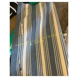 Threshold blue striped outdoor rug 5x 7