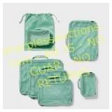 7pc Packing Cube Set - Sage Green