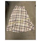 Huskary Plaid women s skirt size small