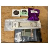 Assorted watch bands and misc