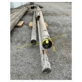 Approx 30 to 60ft telephone poles (Bidx6)
