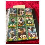1986 Topps Football Binder