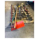 Shovels, Rakes, Pitch Forks