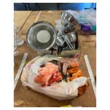 Work Lights + Beanie Babies