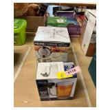 Deep Fryer, Juicer + Beer Mug w/Bell