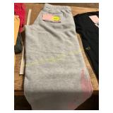 PAC Sun Size M Pink Flames Baggy Sweats