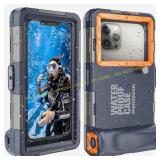 Waterproof Phone Case 50ft Pro Max/S23 Blue