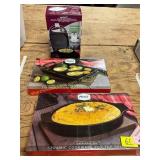 Grill/ Casserole Pan, Breakfast Maker