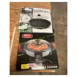 Electric Grill + Pizza Cooker