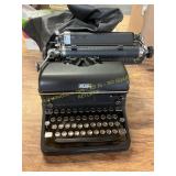 Royal Typewriter With Cover