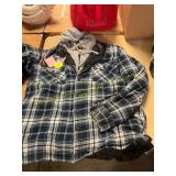 Red Head Men s L Hooded Shirt Jacket