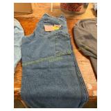Mens 36x34 Carpenter Jeans, Missing Button