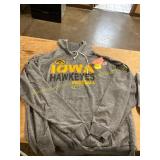 3XL IA Hawkeye Football Lightweight Hoodie