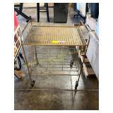 Vintage Rolling Rack