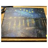 Starry Harbor Scene