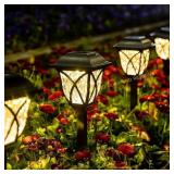 GIGALUMI Solar Lights 8 Pack LED Warm White