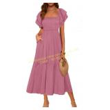 MASCOMODA Womens Summer Dress A-Line Dress