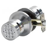 Keyless Electronic Entry Door Knob with Keypad