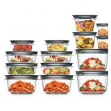 Rubbermaid 28-Piece Clear/Grey Food Storage