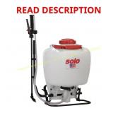 Solo 4 gal Sprayer Backpack Sprayer
