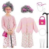 WooWee Kids Old Lady 100 Days Costume 3-5T