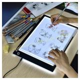 LED Copy Board Tracing Light Box A4 Black