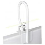 Carex White Bathtub Rail