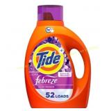 Tide Liquid Laundry Detergent HE S&R 52 Loads