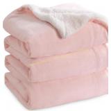Bedsure Sherpa Fleece Blanket Queen 90x90