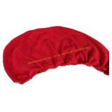 NOLE Microfiber Hair Towel Wrap (Red)