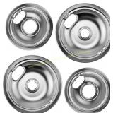 Whirlpool Chrome Replacement Pans 4-Pack