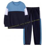 Toddler Boy Color Block Sweatshirt & Pants Set