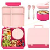 Pawtong Lunch Box W/ Soup Thermo NO SPOONS - USED