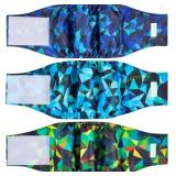Wegreeco Washable Male Dog Belly Band Pack 3