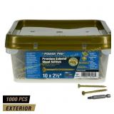 Power Pro #10 x 2-1/2-in Epoxy Exterior Screws