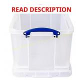Really Useful Boxes Plastic Storage Box, 32L
