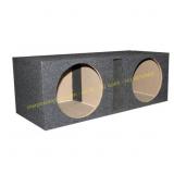 QPower QBASS12 Dual 12 in Sub Box Enclosure