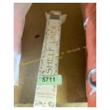 Cooyes Shelf Liner orange and white flowers