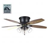 Stoneridge 52-in Indoor LED Hugger Ceiling Fan