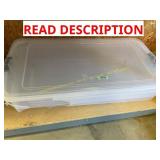 Homz Under bed rolling containers